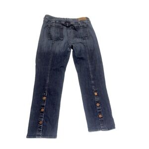 Parker Smith Women's Denim‎ Jeans Size 32 Button Accent Dark Wash Pants